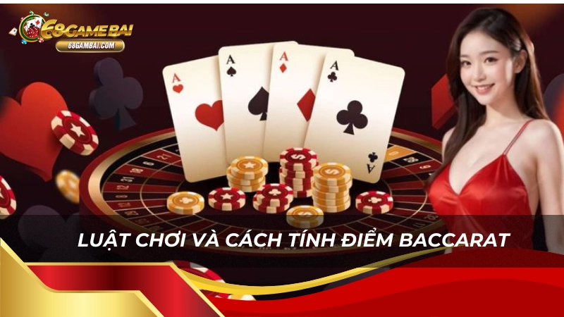 Khám phá luật chơi và cách tính điểm Baccarat tại 68 Game Bài