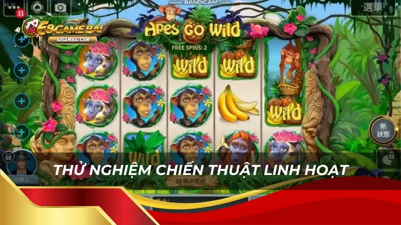 Thử nghiệm chiến thuật linh hoạt